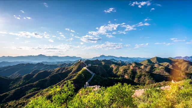 Very nice view of the Great Wall