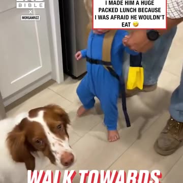 Mum packed too much lunch for her son 😂