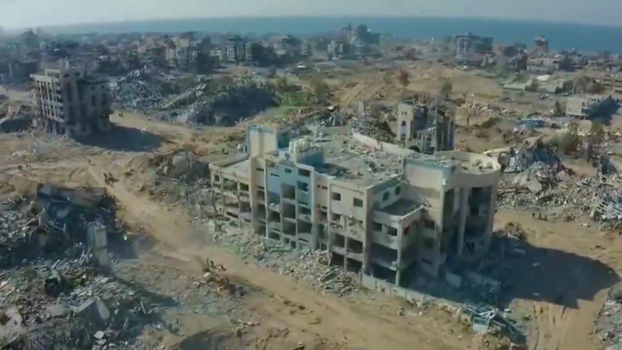 Fresh UN drone footage shows the scale of destruction in Gaza