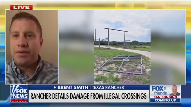 Illegals DESTROY Citizens' Property in Border Crossing