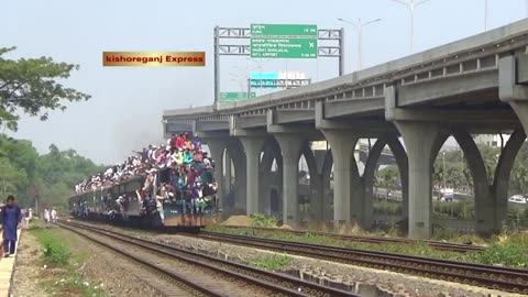 Kishoreganj Express Overload Train