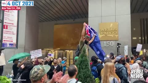 WOW! Hundreds rally to SaveAustralia in New York City, USA.