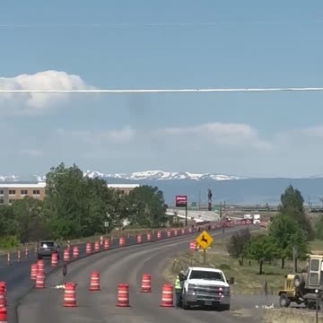 Snowy Range - View from a Dirty Windshield - Ski Season is Coming Too!