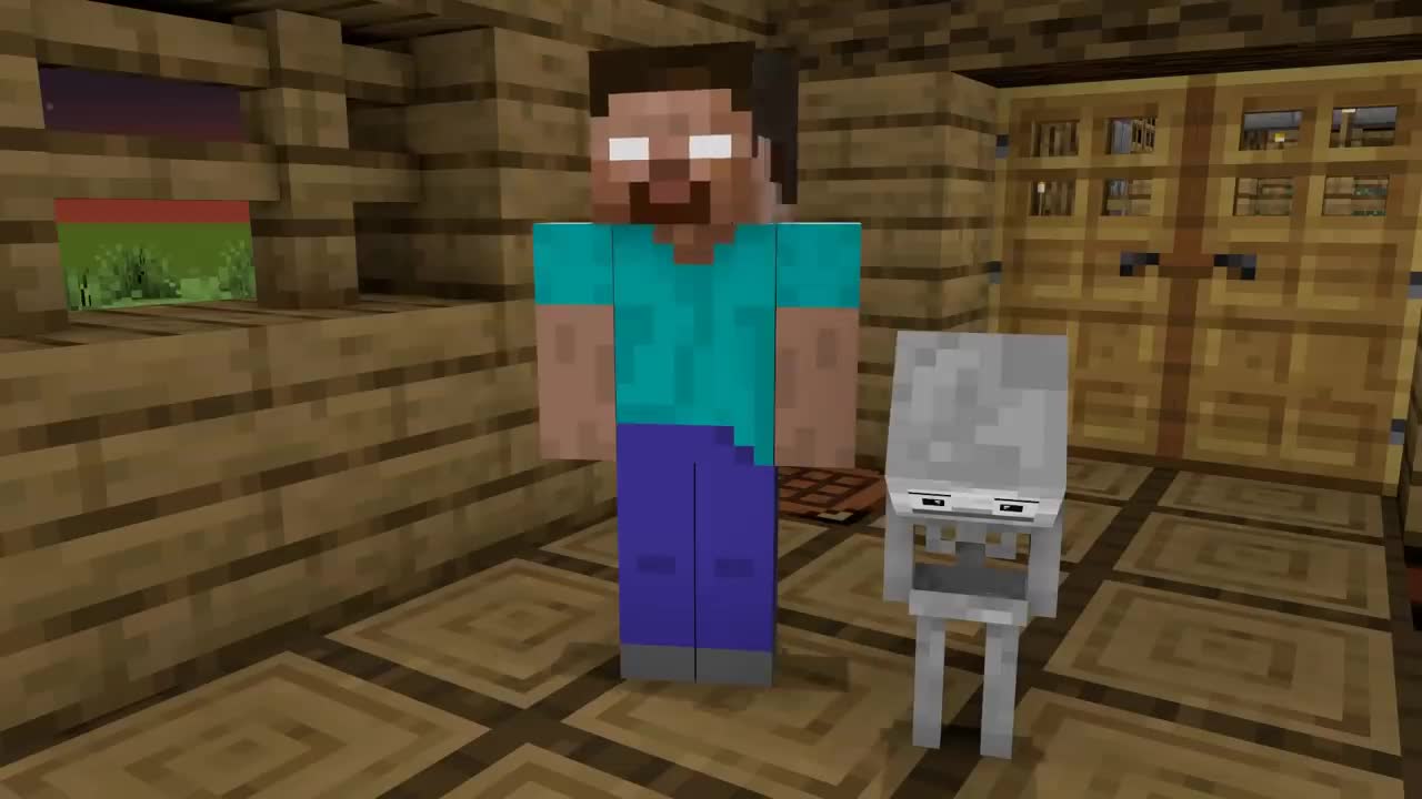 Baby Zombie Can't Walk - Sad Story - Minecraft Animation