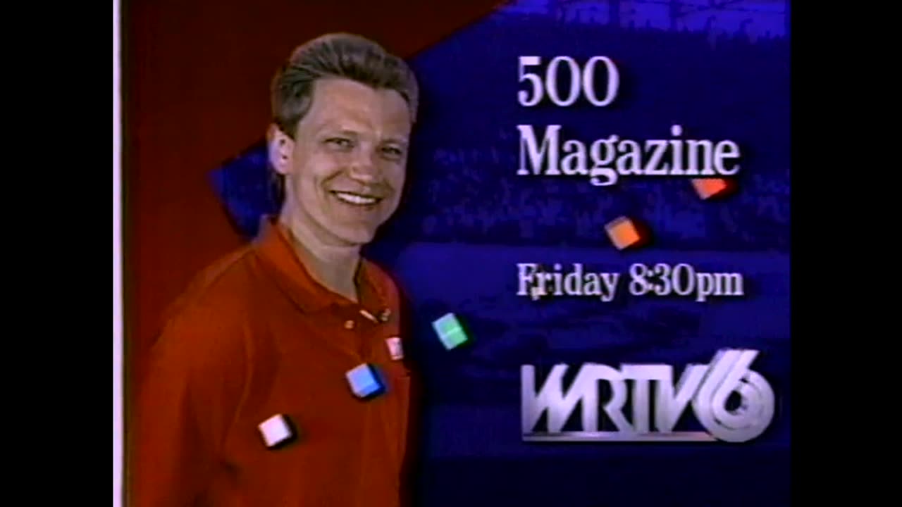 May 12, 1989 - WRTV Ed Sorensen '500 Magazine' Promo