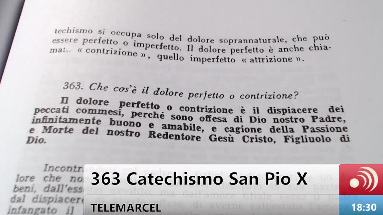 363, 364 (prima parte) Catechismo San Pio X