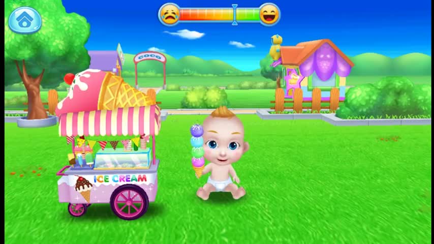 BEST FOR BABY'S ICECREAM LOVER BABY BOOS @chuchutvBaby games testing baby play game baby funny