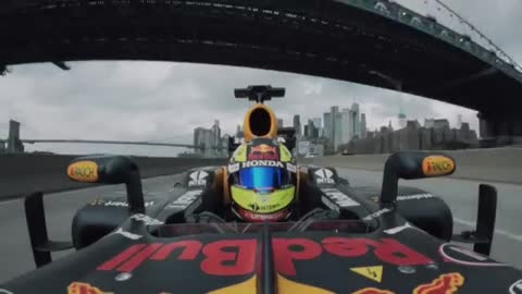 F1 Car in New York City