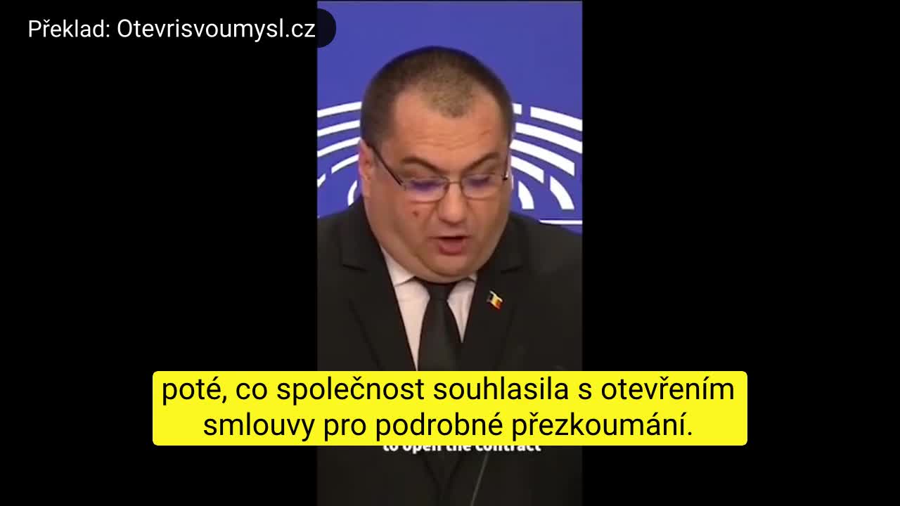 Rumunský europoslanec Cristian Terheș mluví v Evropském parlamentu