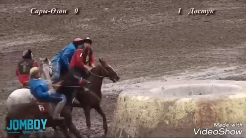 Buzkashi,t‌he sport that uses dead goats as the ball, a breakdown