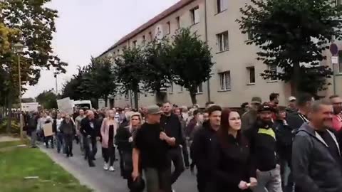 Seelow, Germany: Anti government protests Sept. 24, 2022