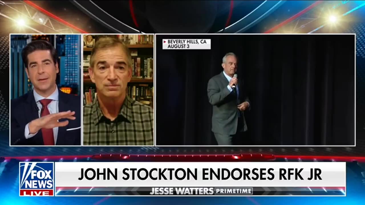 Fmr NBA All Star John Stockton Endorses RFK Jr