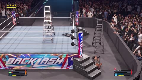 WWE 2K24 Liv Morgan vs Rhea Ripley Ladder Match