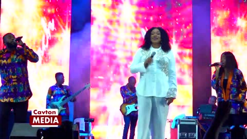 SINACH PERFORMING LIVE IN UGANDA