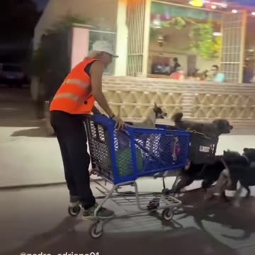 He'll Be Riding a Walmart Cart When He Comes