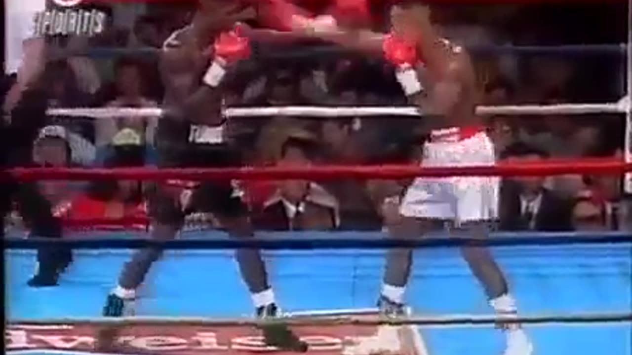 James Toney vs Reggie Johnson Jun 29 1991 Hilton Hotel, Las Vegas, NV