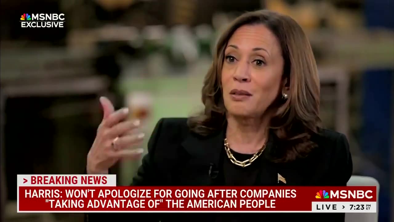 Kamala fails to explain how she plans on tackling ‘price gouging’