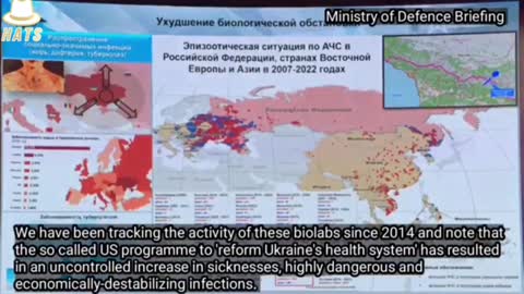 💥Russian General - Ukraine was harboring biological☣️weapon labs designed to produce 🦠viruses❗️❗️❗️