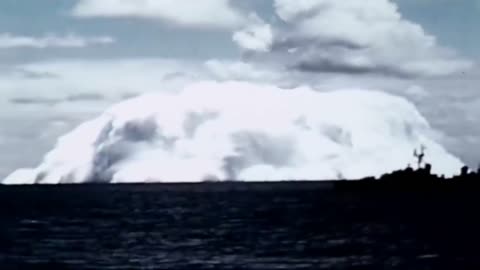All underwater Nuclear TEST S
