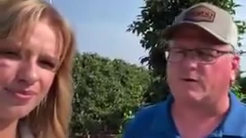 man stops hail from hurting his fruit crop