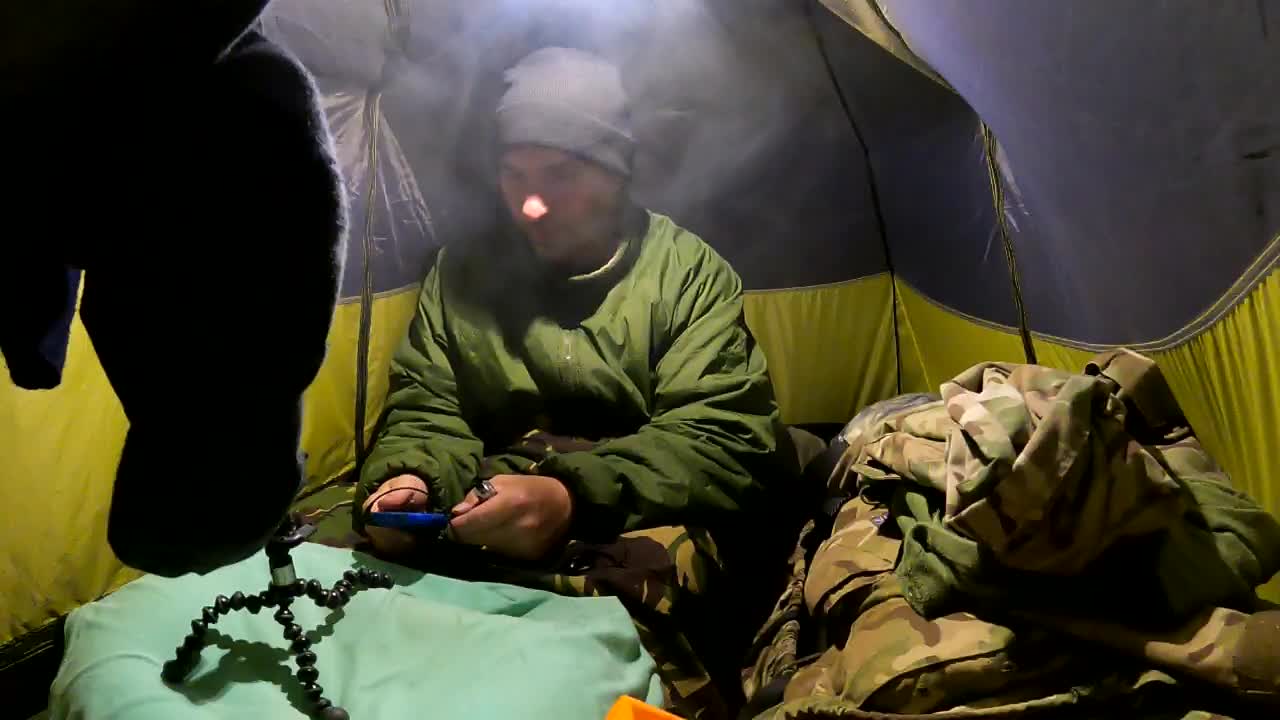 Evening wildcamping with a vlog and going to bed