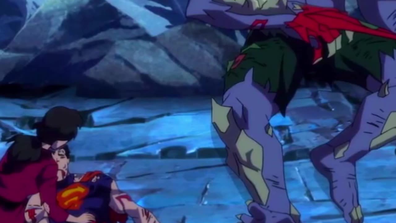 Justice League Vs Doomsday - Bloody and Brutal Scenes