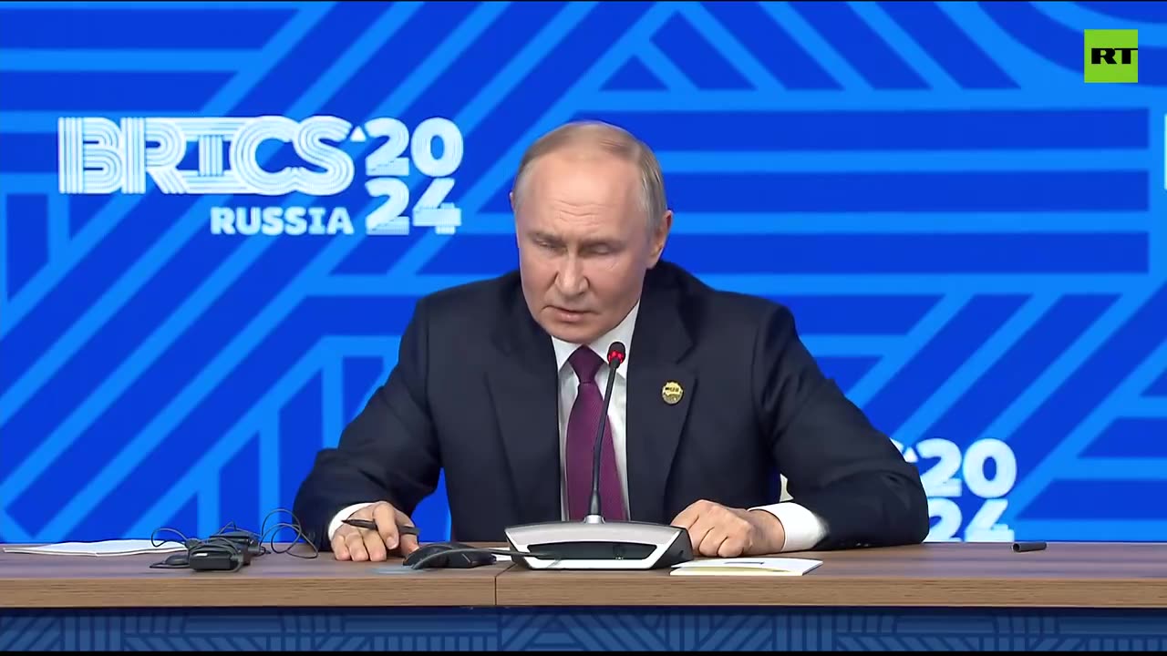 NOTIZIE DAL MONDO Putin dichiara al BRICS 2024:il “piano di vittoria” dell'Ucraina non ha nulla a che fare con la pace.Ha anche aggiunto che le autorità ucraine non vogliono negoziati,perché significa porre fine alla guerra e indire le elezioni