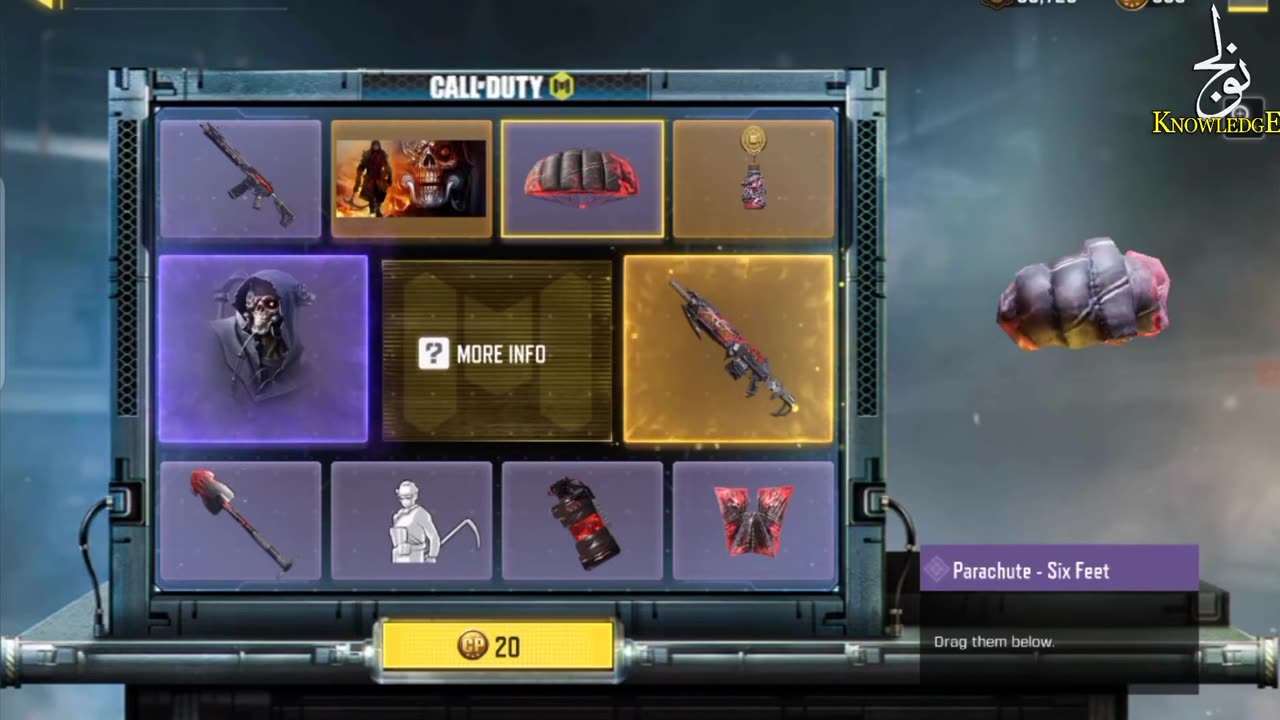 NEW Eternal Rest Draw Man-O-War Death Scythe _ Dark Shepherd Soul Reaper Unlocked_ CODM