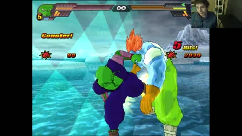 Dragon Ball Z Budokai Tenkaichi 3 Battle #203 With Live Commentary - Piccolo VS Android 13