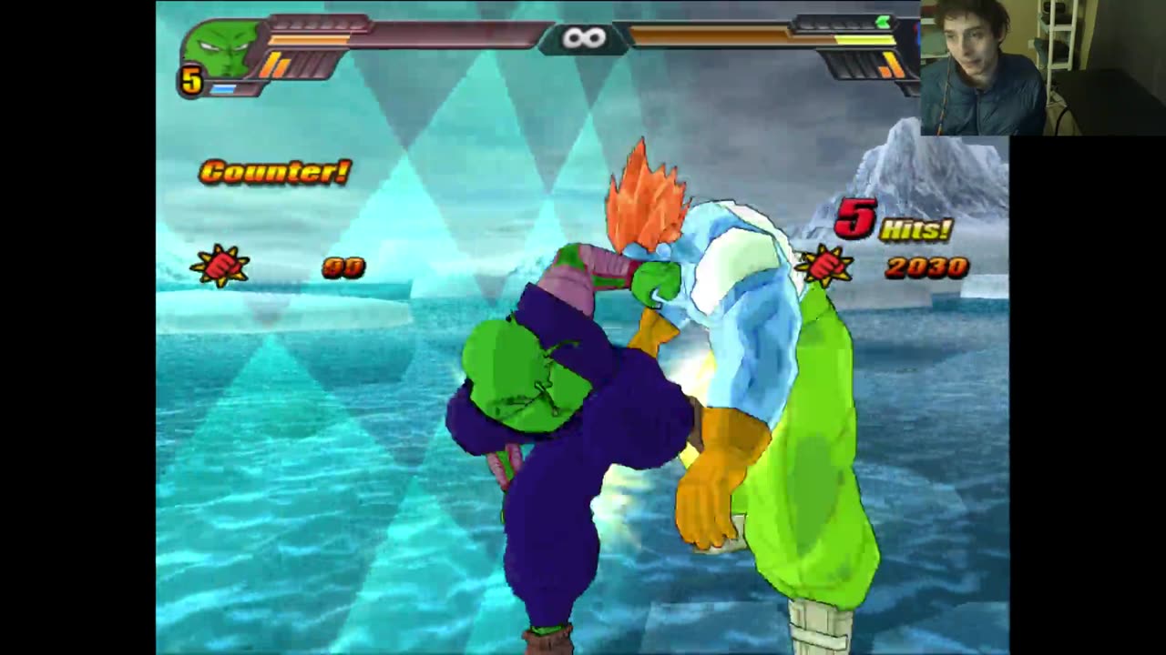 Dragon Ball Z Budokai Tenkaichi 3 Battle #203 With Live Commentary - Piccolo VS Android 13