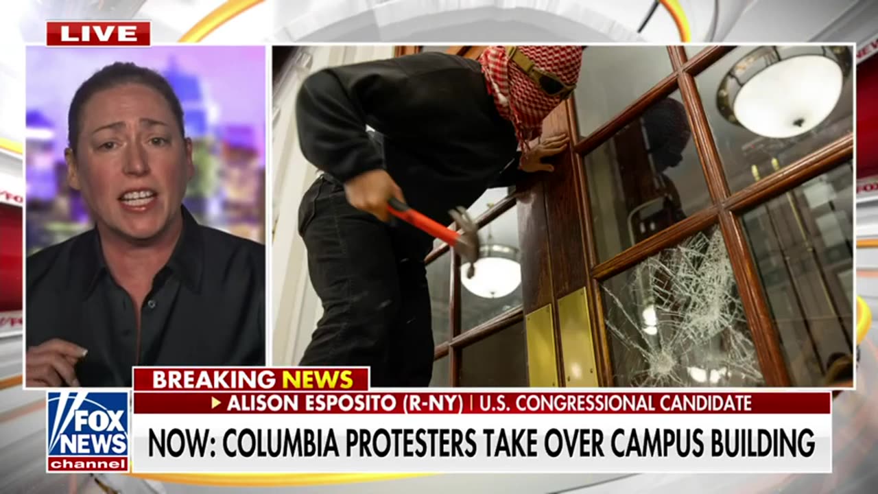 'ABSOLUTE ANARCHY'_ Anti-Israel protesters at Columbia take over campus building