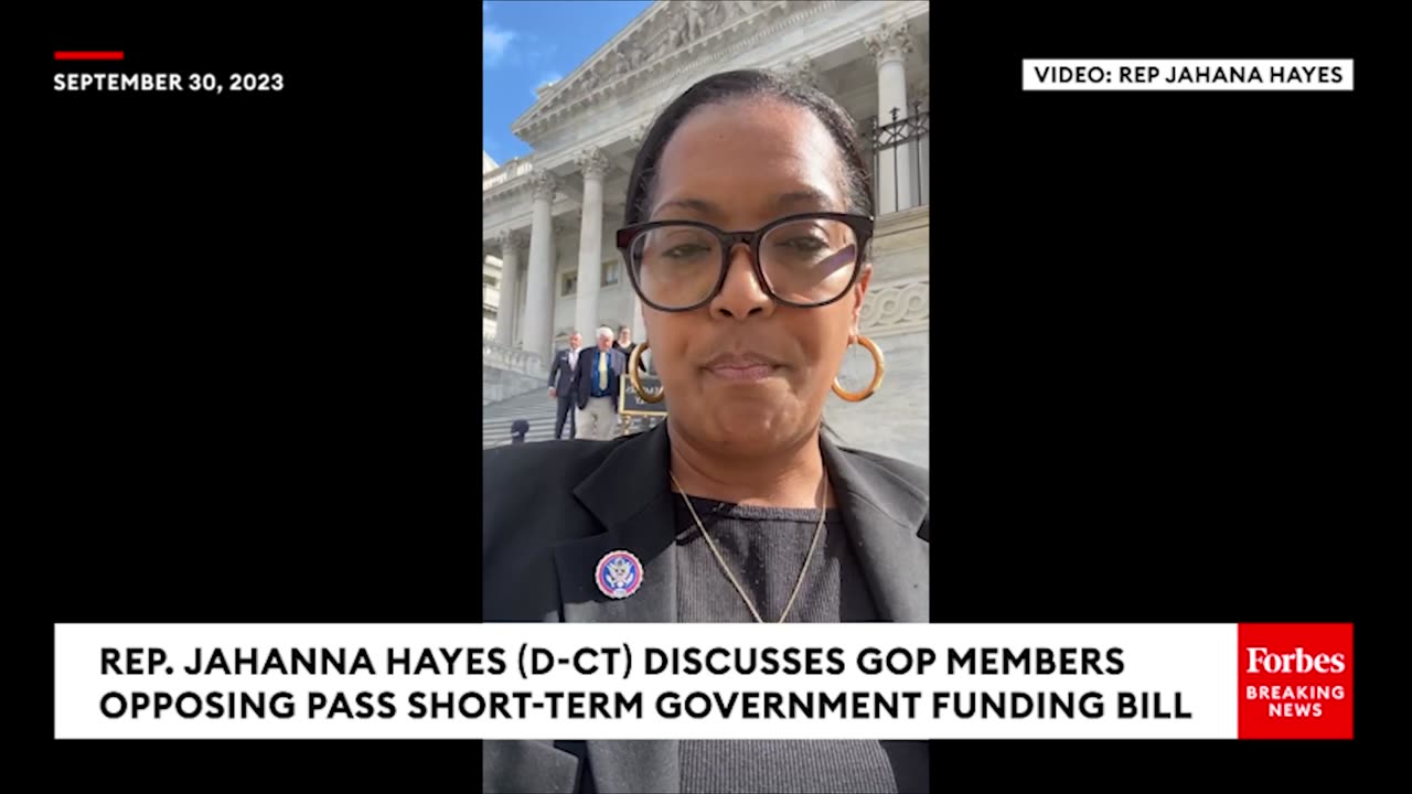 'Only Passed Because Democrats Passed It'- Jahana Hayes Speaks Out After Short-Term Funding Passes