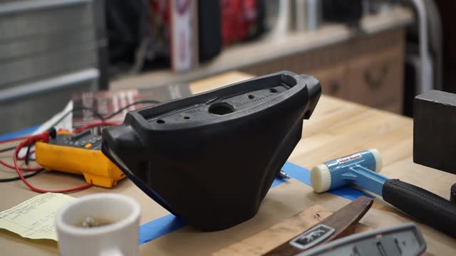 Steering wheel pad restoration - 1968 Mercury Cougar XR7