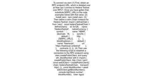 How can I connect to Hedera Testnet using web3.js or ethers.js