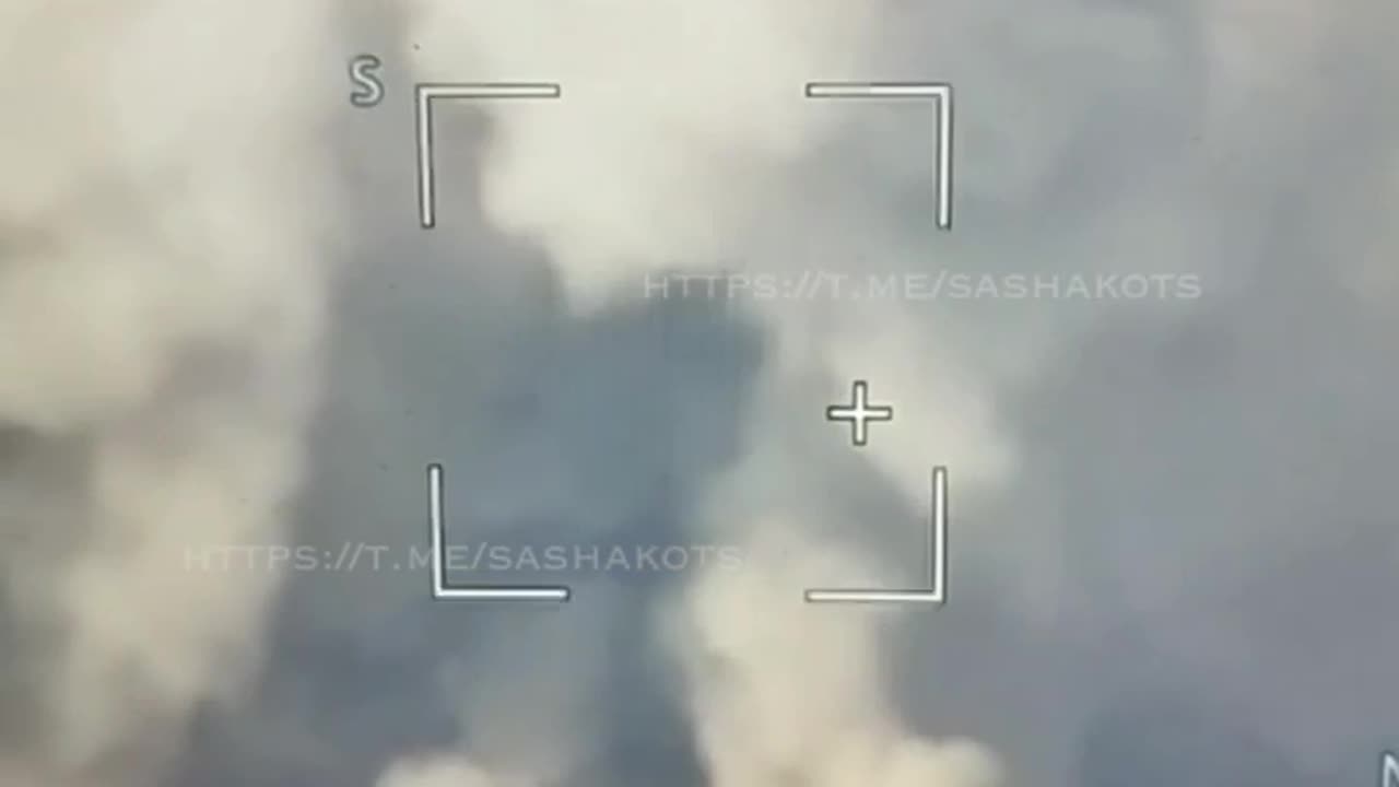 Footage of a precision strike