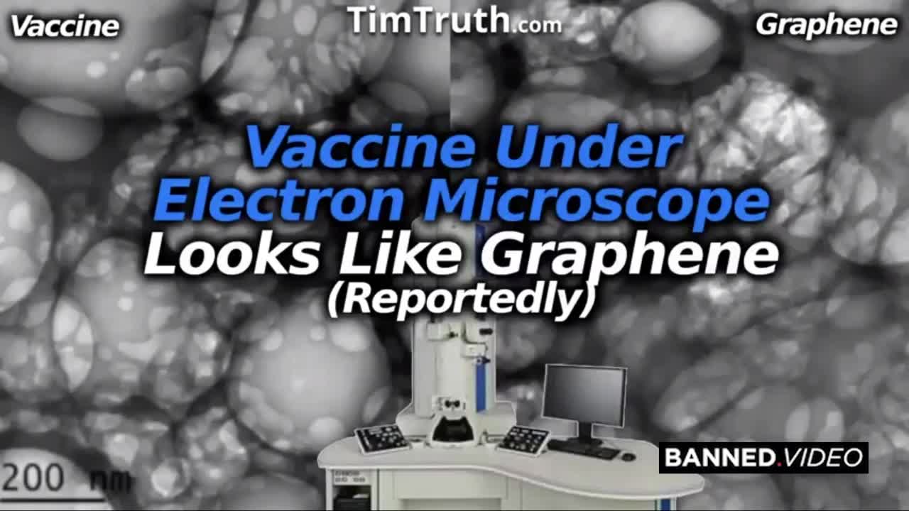 #ElectronMicroscope Reveals Horrifying Contents Of COVID-19 Vaccine.