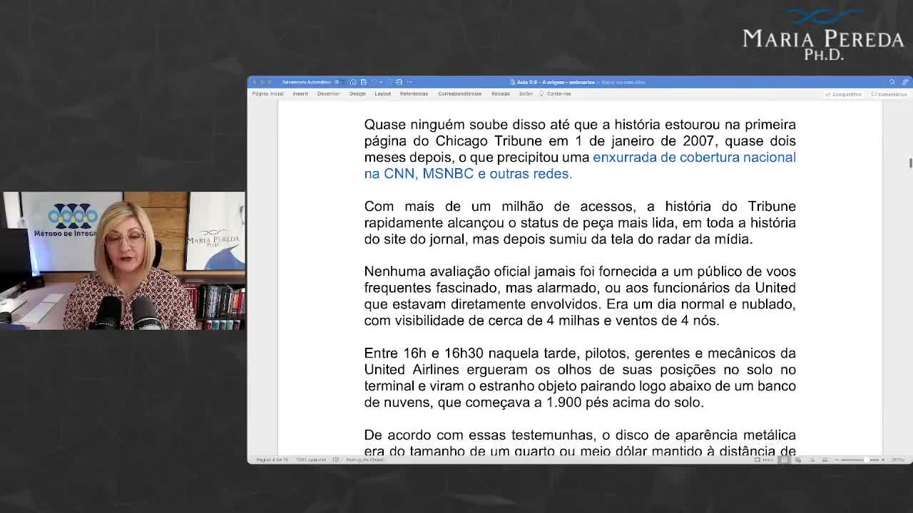 Aula 5/6 – Contatos Imediatos de Vários Graus – Verdades – Mentiras, Realidade – Ilusão