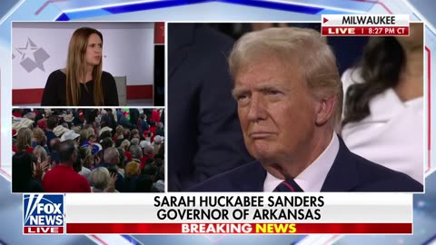 "Gov. Sarah Huckabee Sanders: Trump Faces a 'Bad Party of Ideas'"