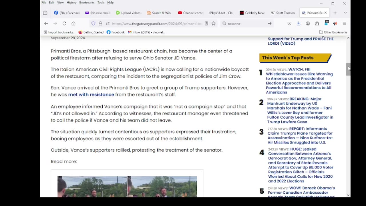 Primanti Bros Sparks Outrage Among Italian Americans After Refusing to Serve JD Vance