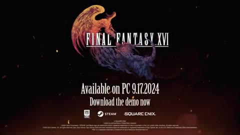 Final Fantasy 16 - Official 'Deliverance' PC Announcement Trailer