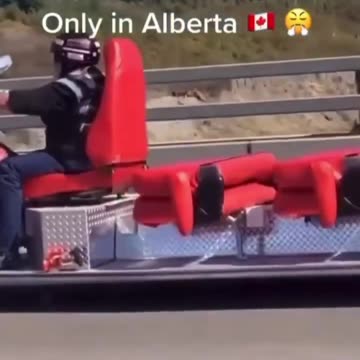 Seen on a highway in Alberta...