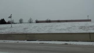 Snow While Driving in Grand Prairie