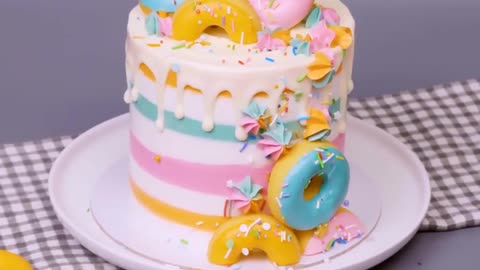 Oddly Satisfying Cake Decorating Compilation Amazing Cake Decorating Technique Birthday Cake