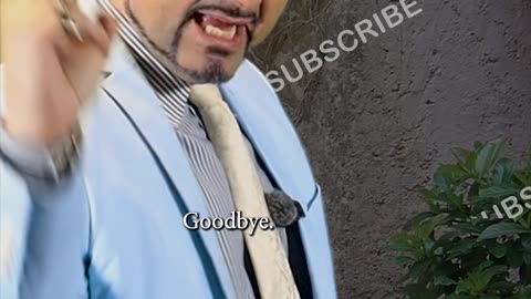 Italian hand gestures! This one means "Goodbye"