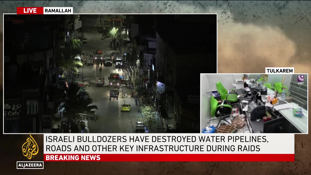 Israeli forces move house-to-house in central Ramallah amid West Bank raids