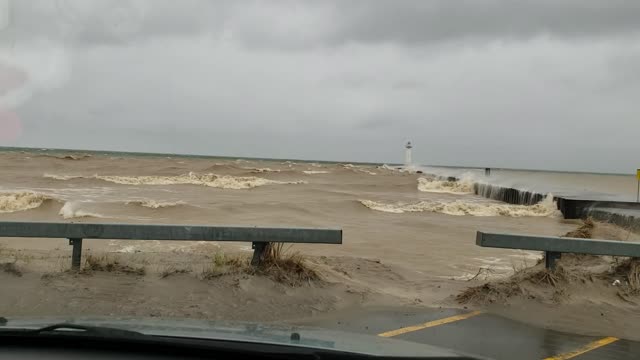 Lake Ontario getting mean.