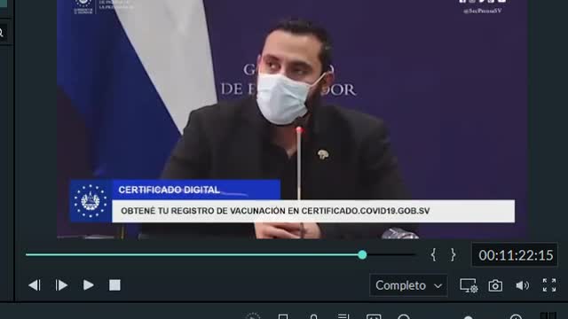 El salvador entrando en lleno hacia la marca de la bestia.