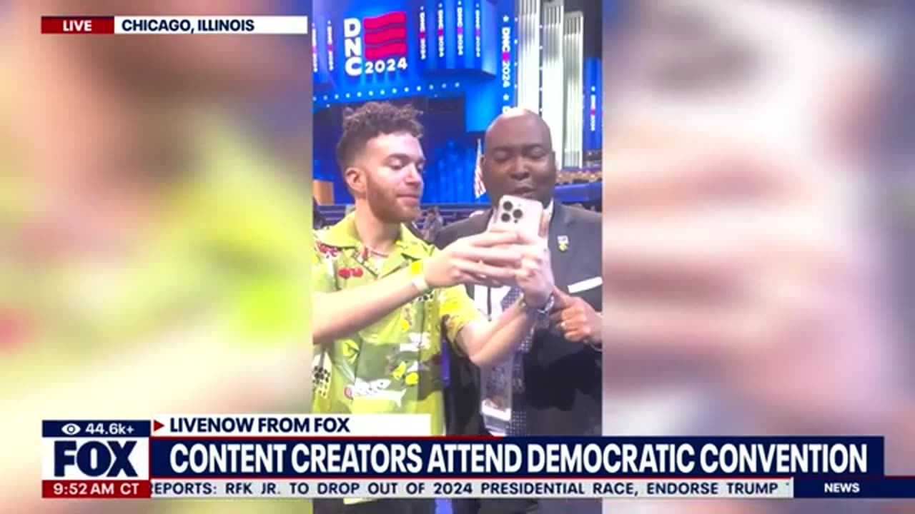 Tiktok influencers take over Democratic National Convention | LiveNOW from FOX