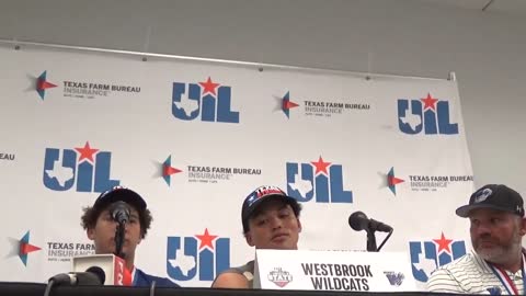Westbrook Wildcats 6 Man Div I State Champion Press Conference