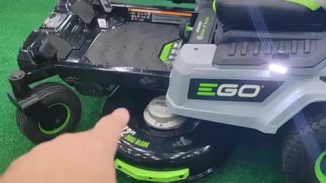 New EGO Mower Up Close